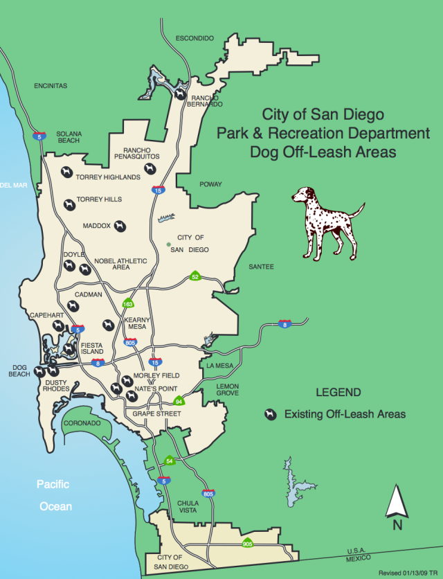 Off-Leash Dog Parks in San Diego